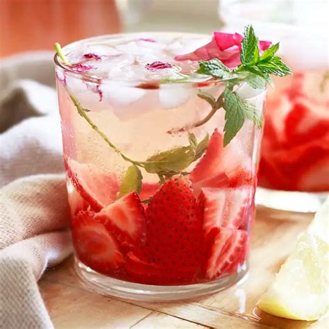 Rosé Sangria With Strawberries Recipe Yummly Recipe In