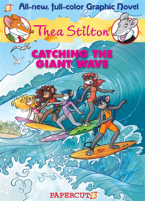 thea stilton comics thea stilton  catching  giant wave