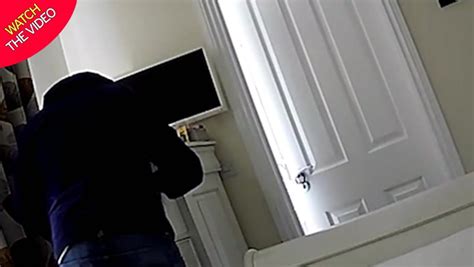 Man Caught On Spy Camera Rifling Through Neighbour S Knickers And