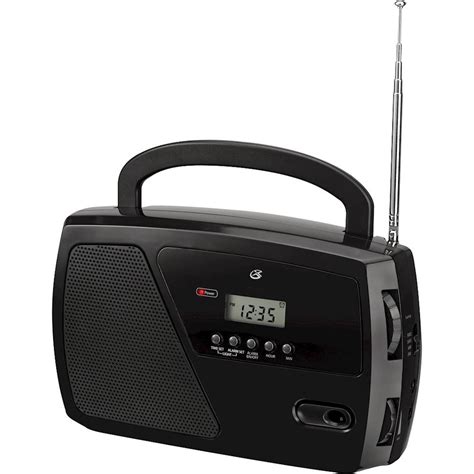 gpx portable am fm shortwave radio black r633b best buy