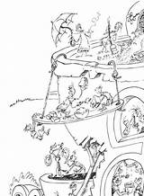 Horton Seuss Dr Coloring Pages Fun Kids sketch template