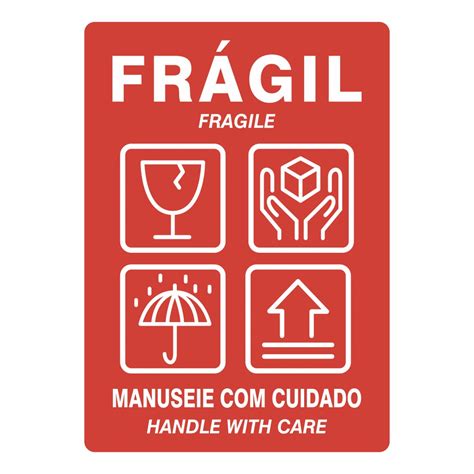 etiqueta adesiva fragil cuidado fragil quebra facil shopee brasil