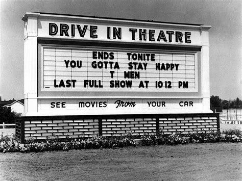 drive  theater opened  years  today  drive