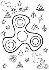 Spinner Coloring Pages sketch template