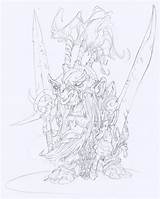 Confrontation Rackham Edouard Guiton Character Fantasy Dwarves sketch template