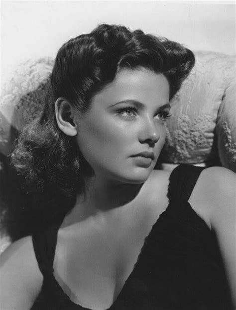 Gene Tierney Old Hollywood Glamour Golden Age Of Hollywood Vintage