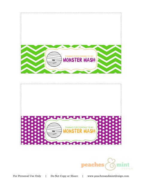 halloween printables  peaches mint design catch  party