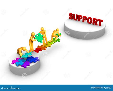 team work  support stock photo image
