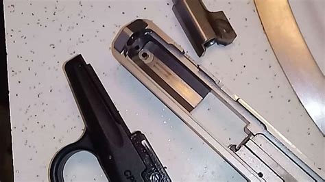 disassembled sccy cpx  firearm