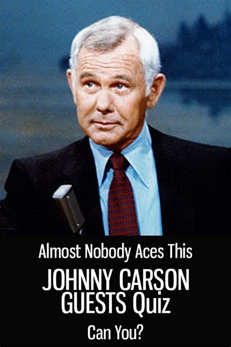 johnny carson show guests johnny carson