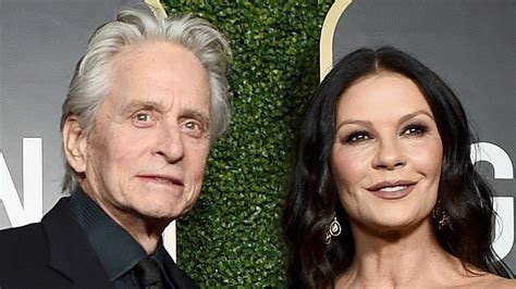 real reason michael douglas shared  home    wife