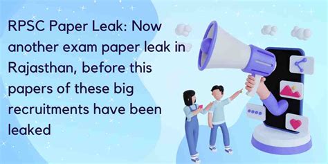 rpsc paper leak   exam paper leak  rajasthan