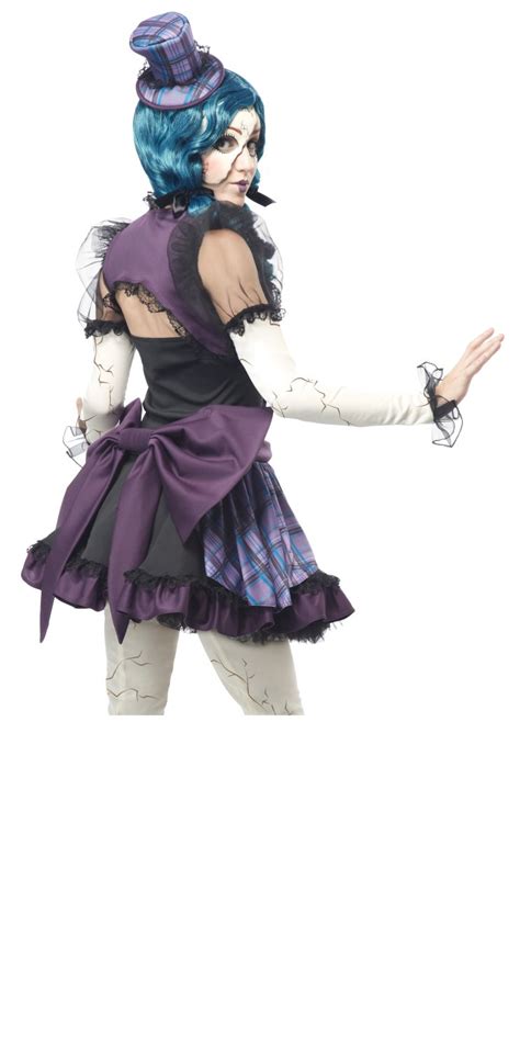 Plus Size 1x 01374 Conjuring Broken Doll Monster High Adult Costume