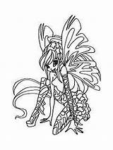 Winx Pages Coloring Tecna Club Girls Recommended sketch template