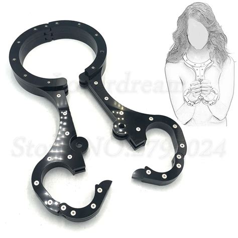 adult games slaves restraints erotic chastity neck collar handcuffs