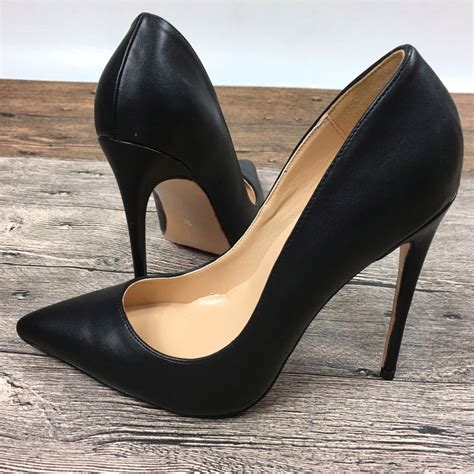 black lady high heels exclusive brand shoes cm cmcm female