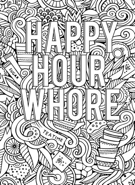 printable cuss word coloring pages