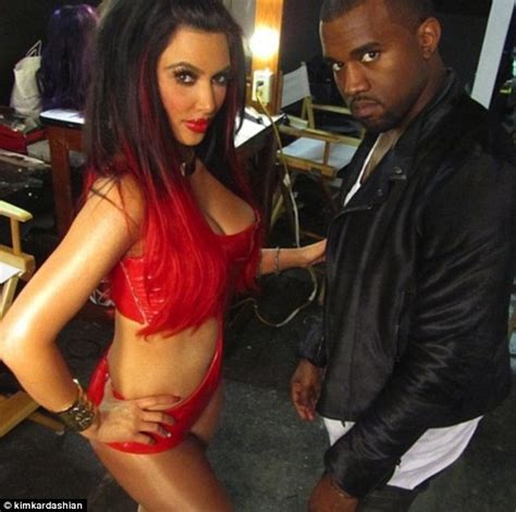 kim kardashian and kanye west s romance in pictures