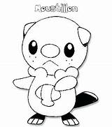 Pachirisu Pokemon Pages Coloring Getcolorings Coloriage sketch template