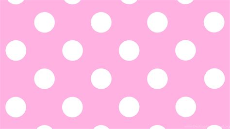 Wallpapers Pink And White Polka Dot Dots Pattern Free Clip