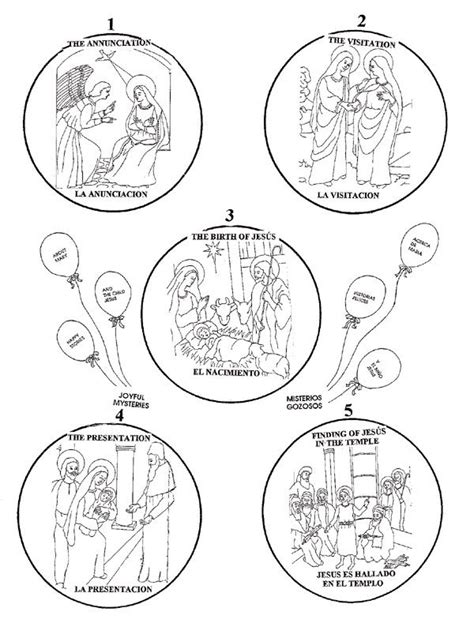 rosary activity images  pinterest coloring sheets coloring