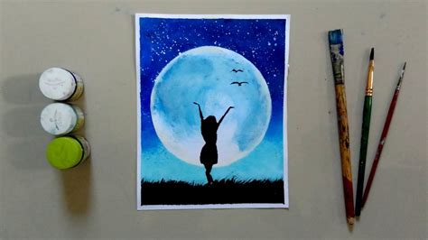 Cosas De SantoÑa [31 ] Moon Simple Easy Painting Ideas