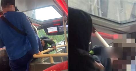 shocking moment youths viciously attack two passengers on packed scots