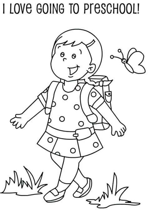 day  school coloring pages  kindergarten  getcoloringscom