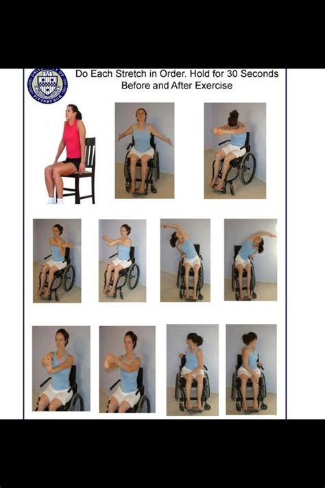 Wheelchair Exercises And Rom Stretching Exercises For Seniors Chair