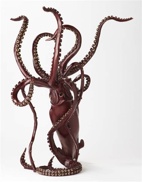 legend giant squid bronze sculpture bronze