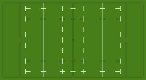 clipart rugby union pitch