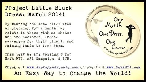 Project Little Black Dress 2014 The Average Advocate