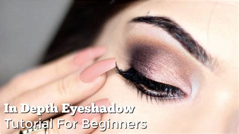 eye makeup tutorial for beginners in depth tips and tricks themakeupchair youtube