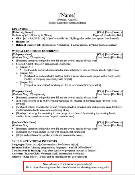 investment banking resume sample gentlepaws blog