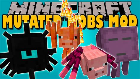 mutated mobs mod  fusing  entities