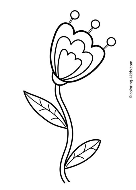 flowers coloring pages  kids printable  coloring pages  kids