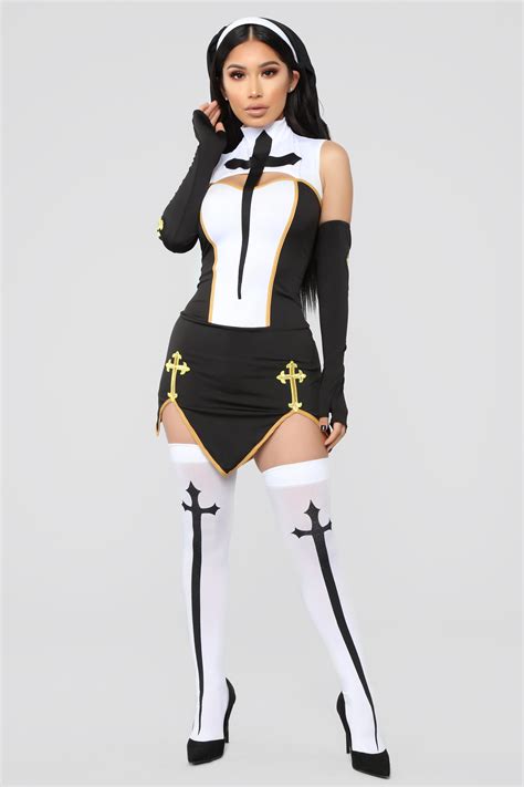 bad habits nun costume black combo