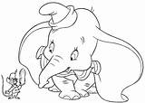 Dumbo Disney Coloring Pages Characters Printable Colorare Disegni Da Elephant Cartoon Print Clip Sheet Stampare Choose Board sketch template