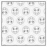 Coloring Pages Emoji Book Adults Teens Crazy Kids sketch template