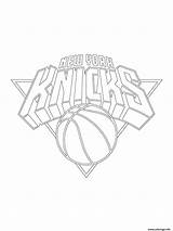 Knicks Coloriage Yankees Imprimer Imprimé Thunder Okc Getcolorings sketch template