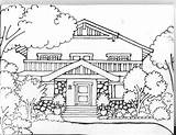 Coloring House Drawing Pages Color Buildings Colouring Easy Drawings Simple Houses Beautiful Printable Sheets Kids Getdrawings Paintingvalley Explore Architecture Bing sketch template
