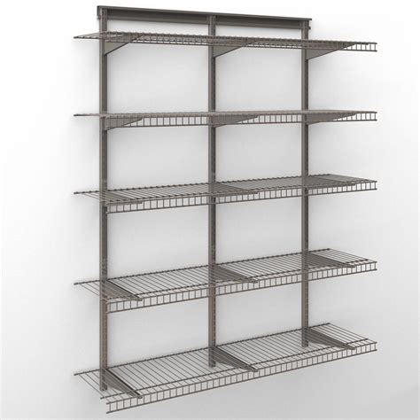 closetmaid shelftrack    shelving system reviews wayfair