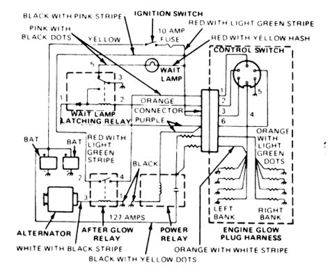 mercedes glow plug wiring diagram