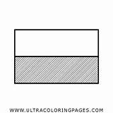 Flag Coloring Polish Pages sketch template