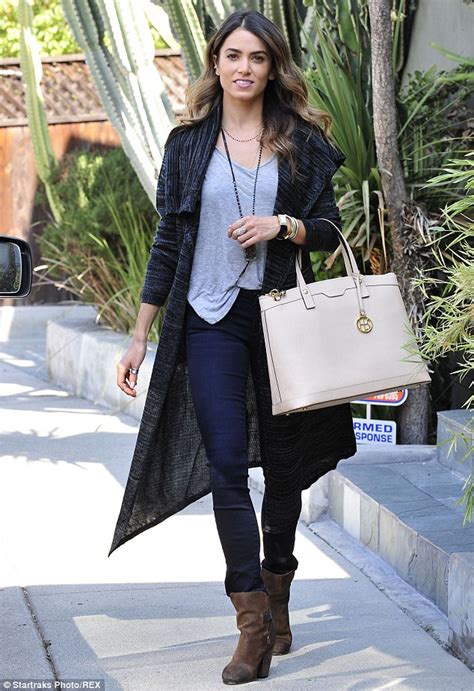 Nikki Reed Dresses Up Her Casual Outfit As She Runs Errands In La