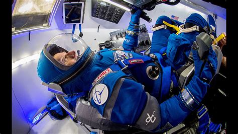 boeing reveals starliner spacesuit  commercial crew