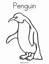 Penguin Coloring Print Pages Kids Cute Patterns Built California Usa sketch template
