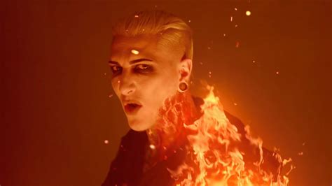 motionless  whites fiery video   song masterpiece revolver