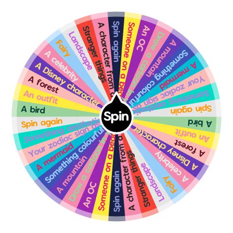 drawing idea wheel spin  wheel app