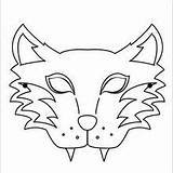 Mask Coloring Tiger Hellokids Designlooter 220px 75kb Lion sketch template